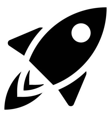 Roket fırlatma fikrine sunan uzay roketi