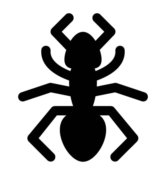 Εικονίδιο Ενός Εντόμου Σαν Μυρμήγκια Που Απεικονίζουν Dorylus — Διανυσματικό Αρχείο