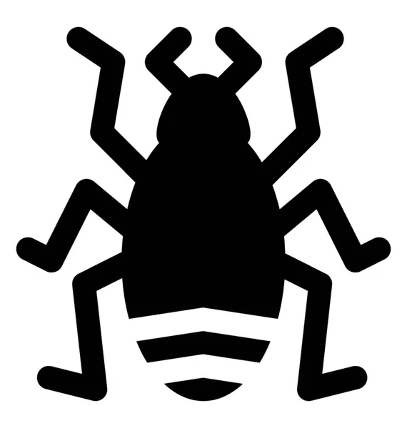 Insecte Ayant Des Pattes Avec Une Guêpe — Image vectorielle