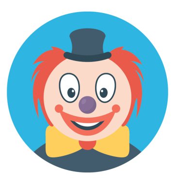 Mutlu sürtük palyaço kapaklı 