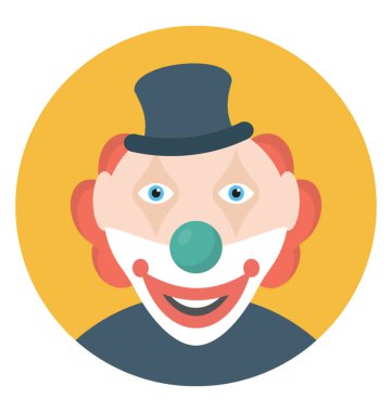 Mutlu sürtük palyaço kapaklı 