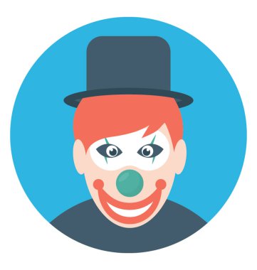 Mutlu sürtük palyaço kapaklı 