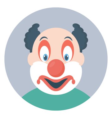 Koca kulaklı bozo palyaço kostüm