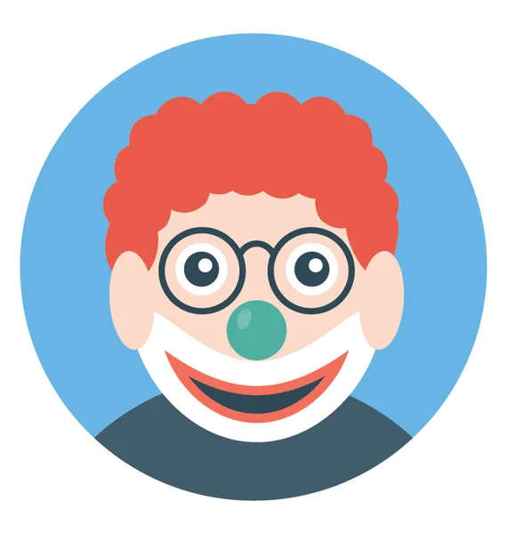 Clown Gag Circus — Stock Vector