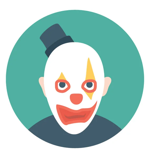Ein Clown Gag Für Den Zirkus — Stockvektor