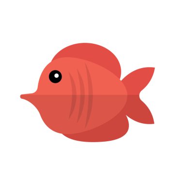 Tuzlu su kırmızı tang simgesi tasarım