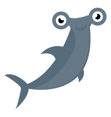 Simgesi tasarım karikatür Whale