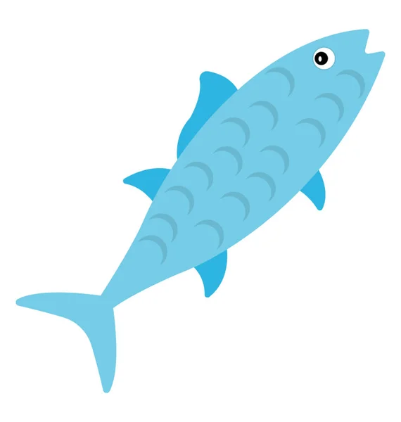 水生鱼尖吻鲈图标 — 图库矢量图片
