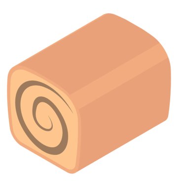 Mermer kek slice simgesinin