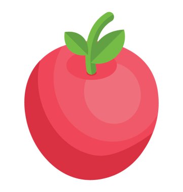 Kırmızı sebze yaprakları, domates ile 