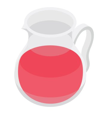 Ev yapımı aromalı içecek sahip bir sürahi 