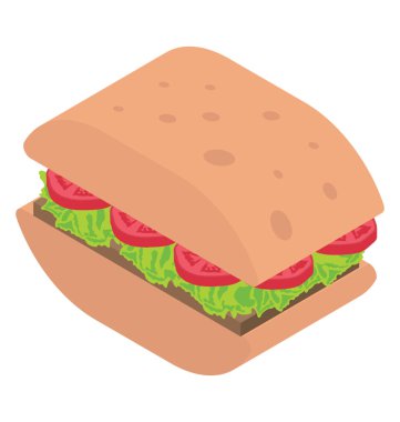 Club sandviç dolum sebzeler ile 