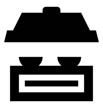 Nerede yemek, Mutfak kurulum için spot bir pişirme 