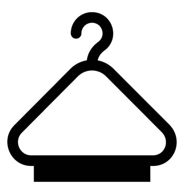 Elbise askısı kavramı ifade eden çelik kanca ile bir plastik veya ahşap asılı aracı 