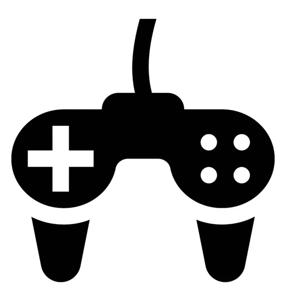 Mando Para Controlar Los Videojuegos — Archivo Imágenes Vectoriales