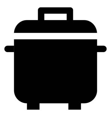 Bir düdüklü tencere hazır yemek Buharda pişirme için