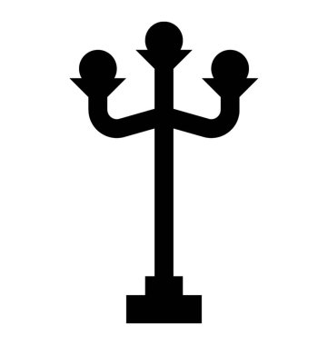 Yollar aydınlatmak için sokak ışıkları 