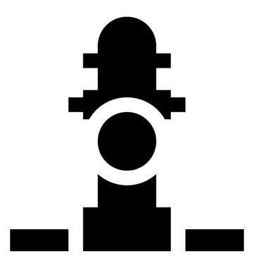 Yangın yıkımdan korumak için yol yangın musluğu 