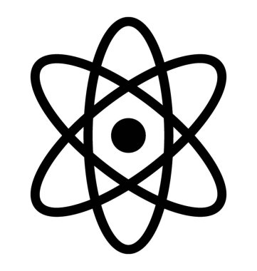 Atom içinde sahip bilim logosu 