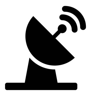 Radyo dalgaları için veya bir iletişim tarafından bilgi iletmek için uydu anteni