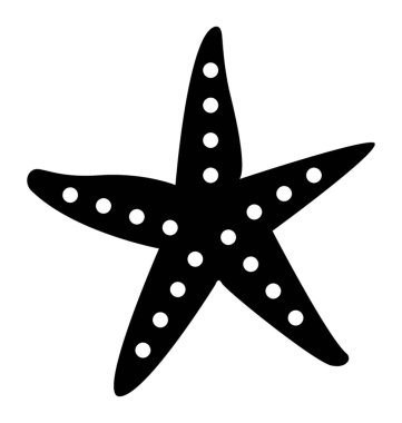 Deniz yıldızı simge gösteren yıldız şekli olan balık 