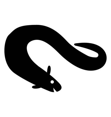 Yılan yılan balığı balık tasvir eden balık gibi 