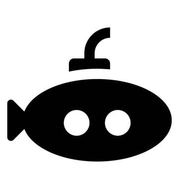 Glif tasarım simgesi bomba