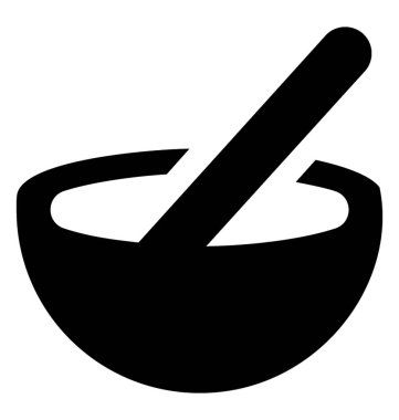 Harç havaneli olarak bilinen ve mutfak malzemesi 