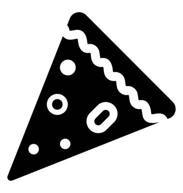 Farklı sebzeler heykelde pizza dilimi, bir İtalyan yemek tepesi ile pişmiş hamur üçgen bir dilim 