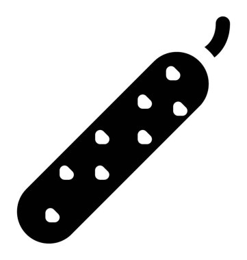 Glif simgesi tasarım, sebze, bir şişe kabağı