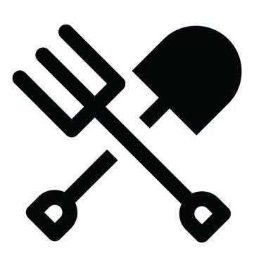 Bahçe çatal ve Bahçe komisyon olarak bahçe aletleri