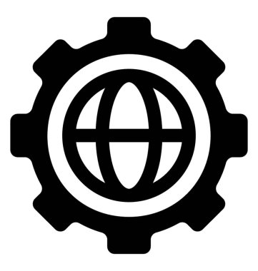 Kürenin içinde cog küresel çözüm sekiz