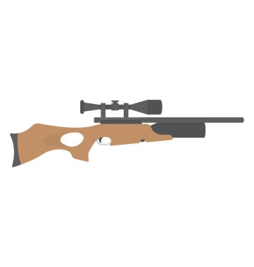 Bir keskin nişancı ateş ve silah olarak kullandı