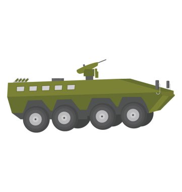 Düşman saldırmak için bir ordu tank 