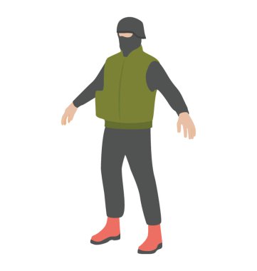 Bir terörist teslim veriyor 