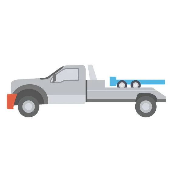Судноплавна Вантажівка Перевезення Вантажів Значок Вантажівки Доставки — стоковий вектор