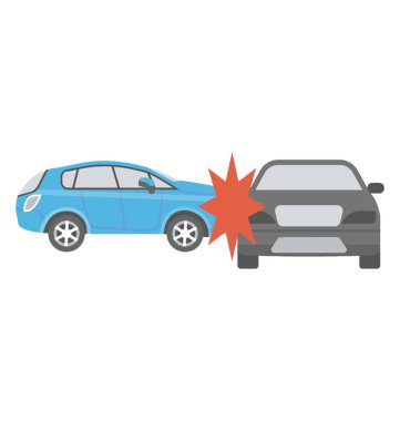 Bir araba kazası topu Araçlar