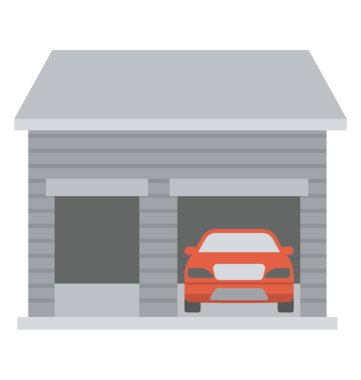 Ev tipi alanında, araç garaj otopark