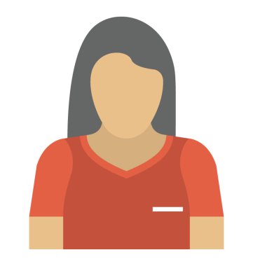 Kırmızı güzel elbise giyen bir kadın avatar 