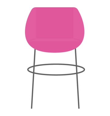 Sandalye düz renkli simge