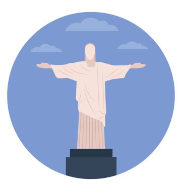 Düz simgesi tasarım, İsa'nın kurtarıcı