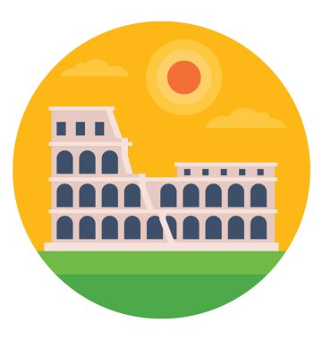 Kolezyum, Roma şehir merkezinde oval anfi tiyatro olduğunu