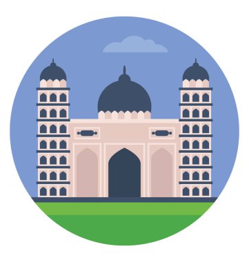 Riyad camide bir güzel tasarlanmış mimarisi 