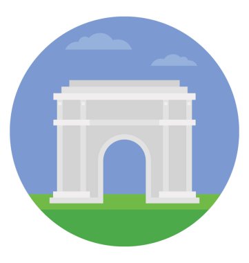 Arc de Triomf bir zafer takı Barcelona şehir olduğunu