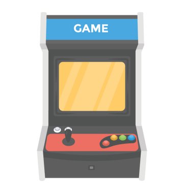 Bir arcade oyunu oynamak için bir slot makinesidir 