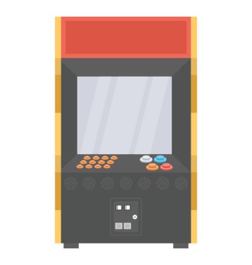 Bir slot makinesidir joystick ile bir oyun makinesi 
