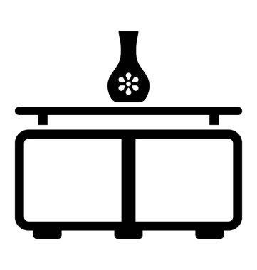 Lounge Tablo vazo ev dekorasyon için üzerinde