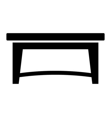 Restoran ve ev içinde kullanmak için bir glif tablo 