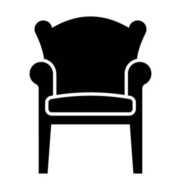 Üzerine oturmak için tahtadan yapılmış bir yemek sandalyesi