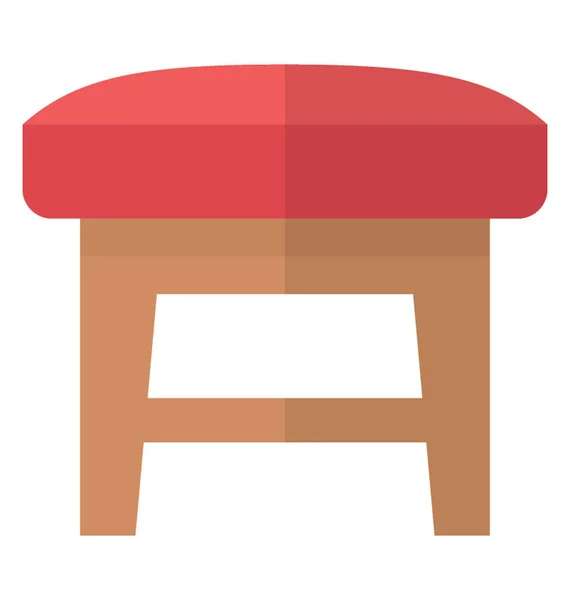 Tabouret Pour Enfants Adultes — Image vectorielle